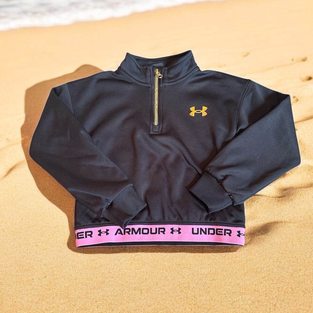 Under Armour Kids Quarter Zip Top (6)